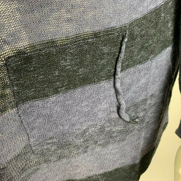 Habitat Linen Cotton Open Front Knit Cardigan - Picture 7 of 12